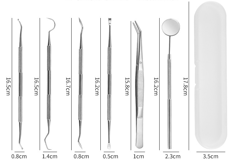 Stainless steel dental tools