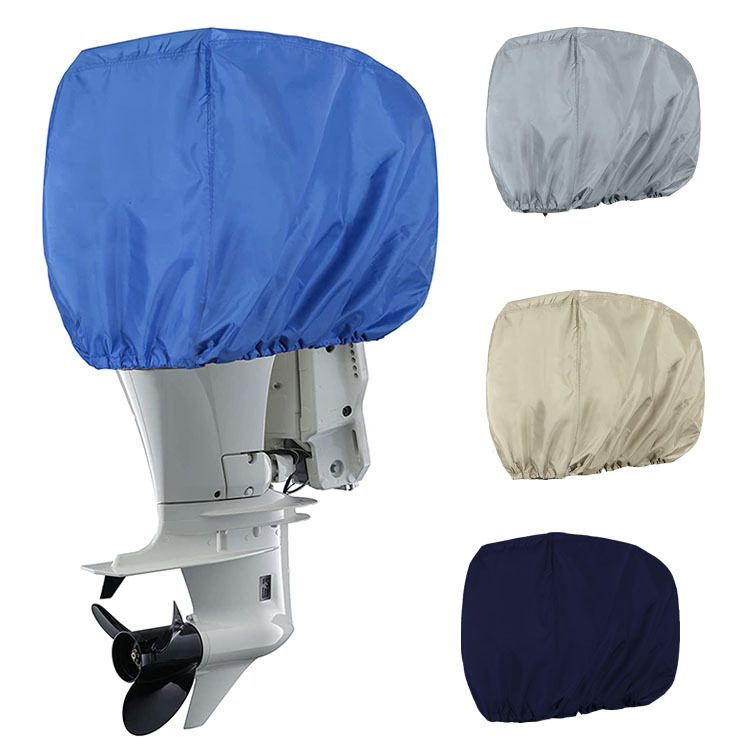 Sunscreen protective cover for outboard motor, yacht engine 210D Oxford cloth outboard motor waterproof cover