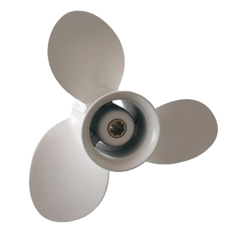 Aluminum alloy propeller, semi-solid extrusion casting, compatible with Yamaha 9.9-20HP